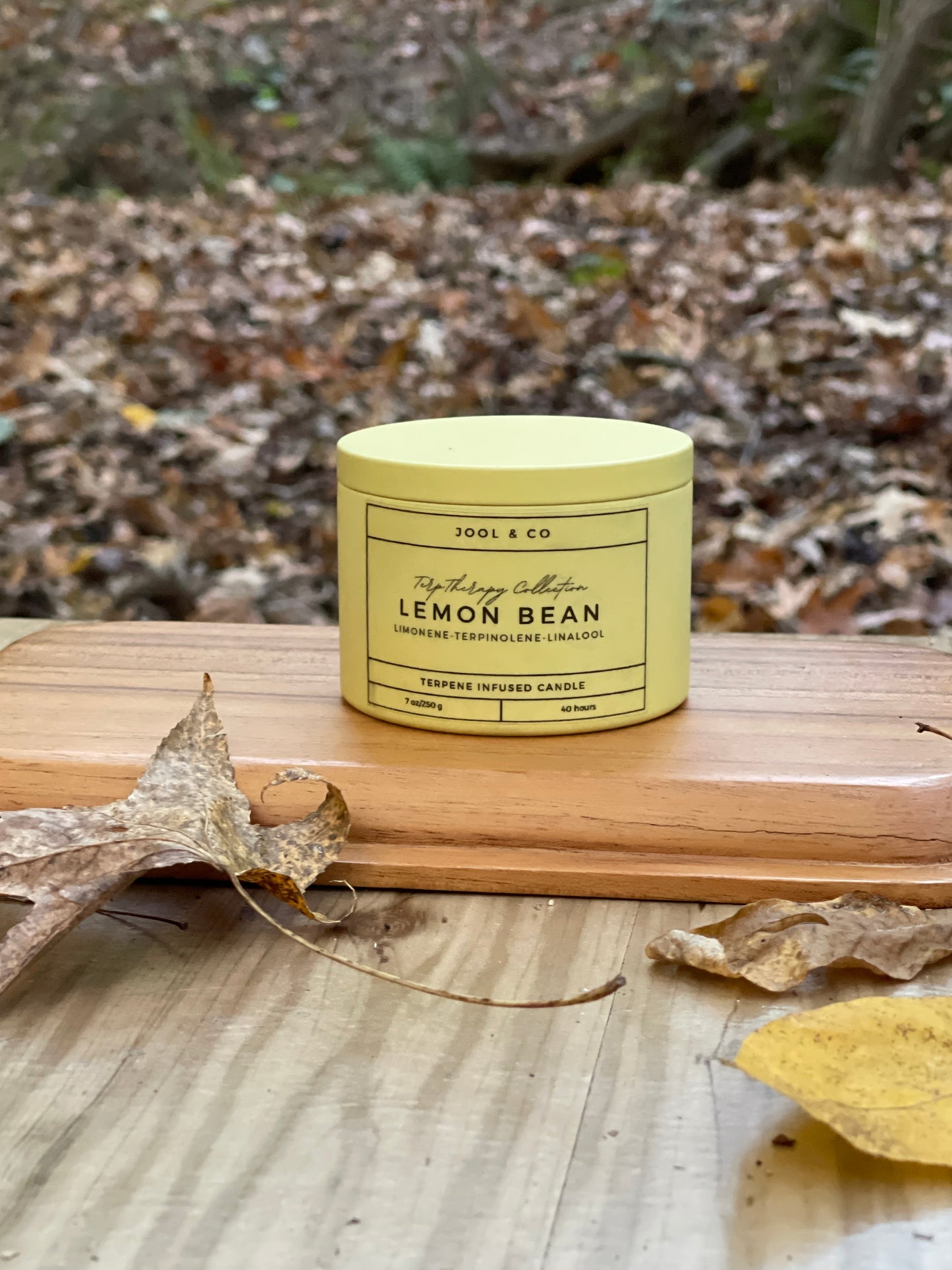 JOOL & CO Terp-Therapy Lemon Bean Terpene Infused Candle