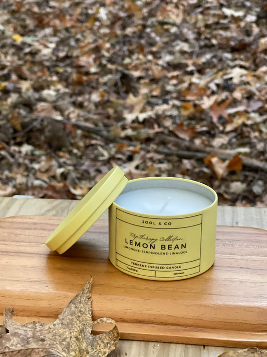 JOOL & CO Terp-Therapy Lemon Bean Terpene Infused Candle